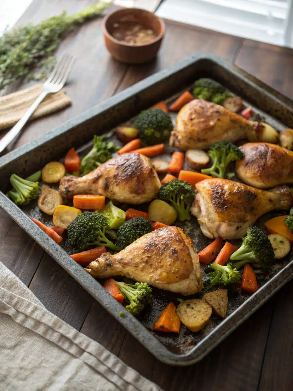 Quick Sheet Pan Chicken For Cozy Nostalgia