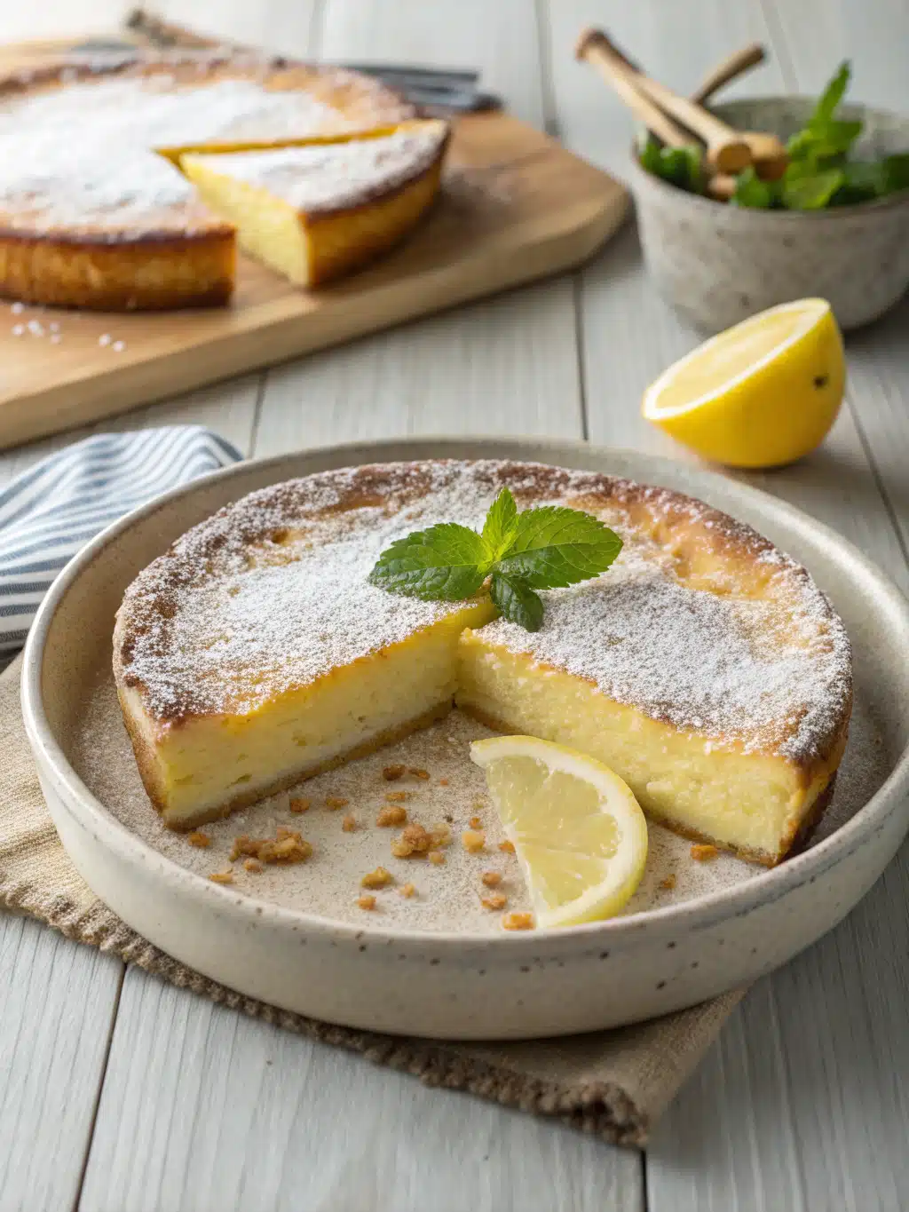 Lemon Impossible Pie: Quick Flavor, Ready in 30 Minutes