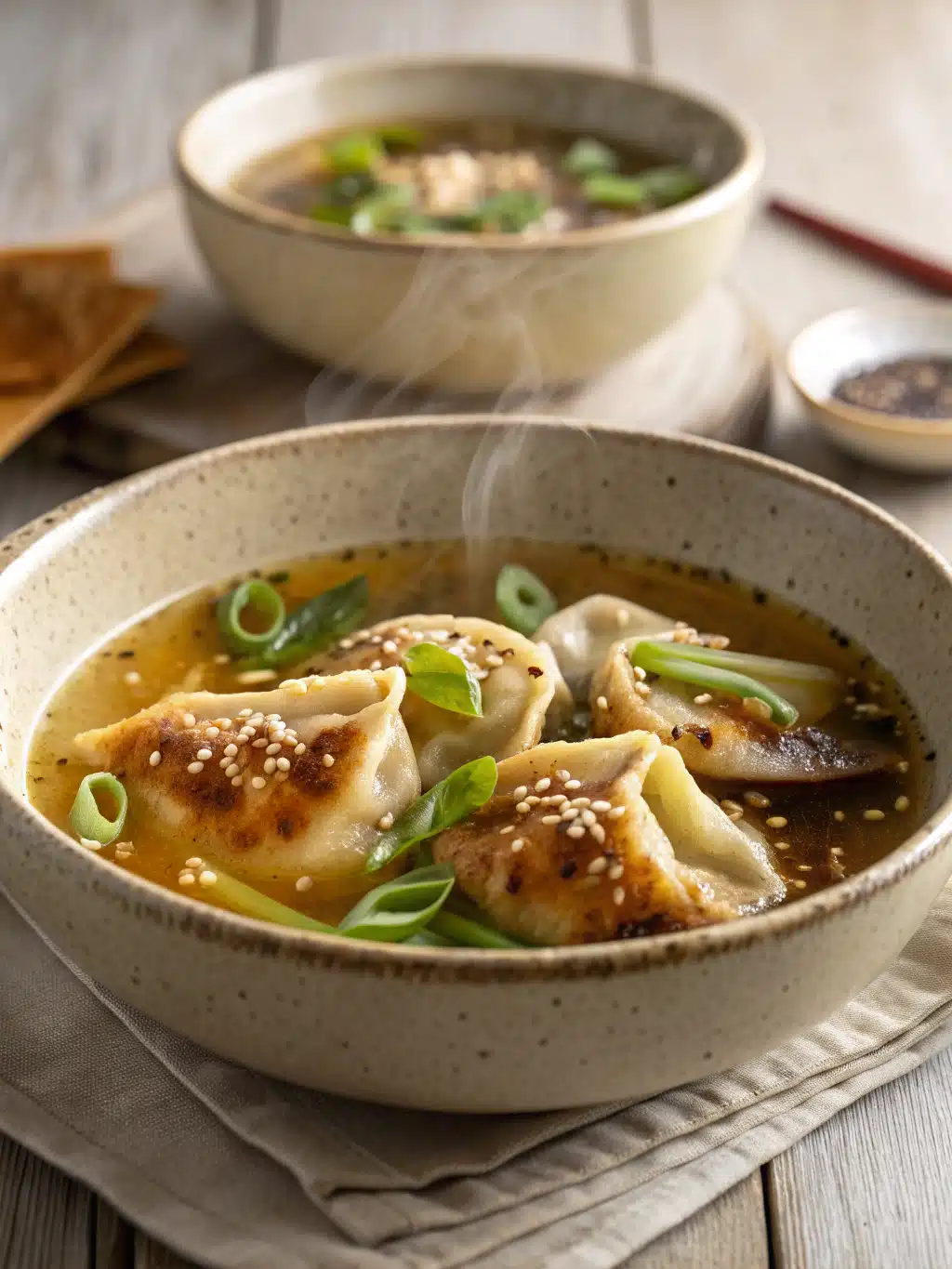 Genius Potsticker Soup Recipe for Make-Ahead Comfort