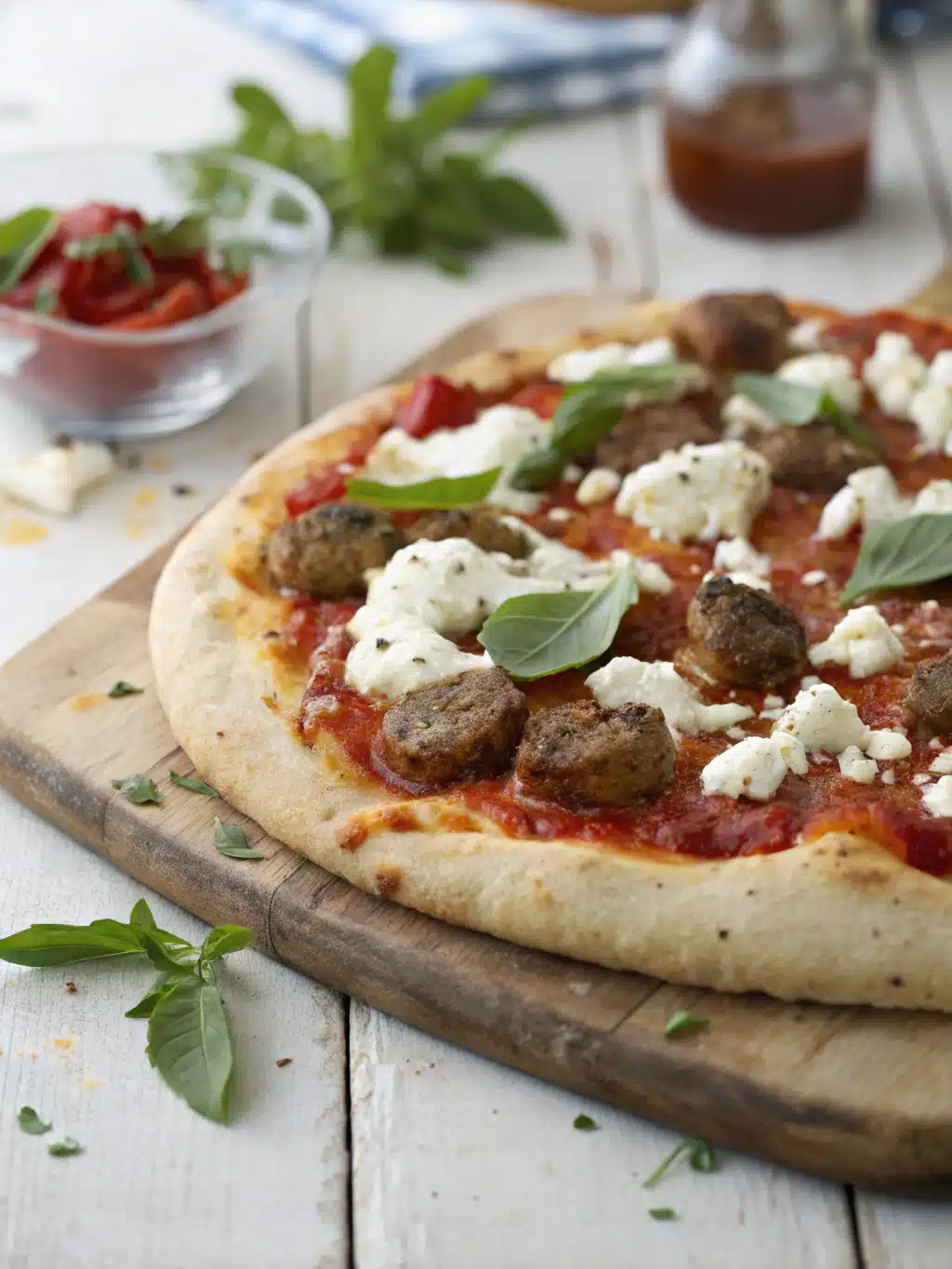 Quick Sausage Feta Pizza for Busy Weeknight Comfort
